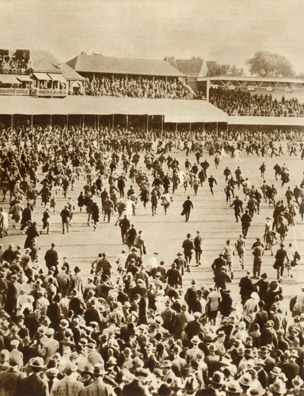 England vinner The Ashes mot Australien, Oval Cricket Ground, London, 1926, 1935. av Unbekannt