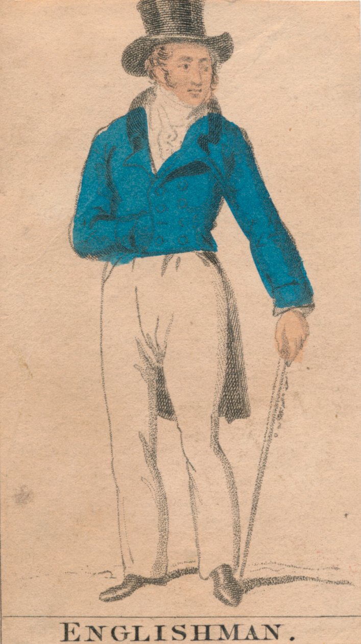 Engelsman, tidigt 1800-tal. av Unbekannt