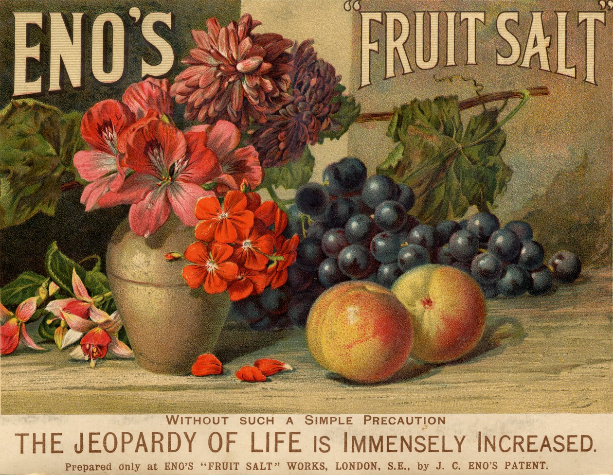 Enos fruktsalt, 1800-talet av Unbekannt