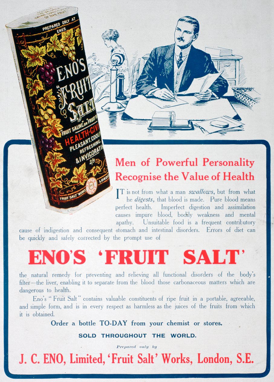 Enos fruktsaltannons, 1915 av Unbekannt