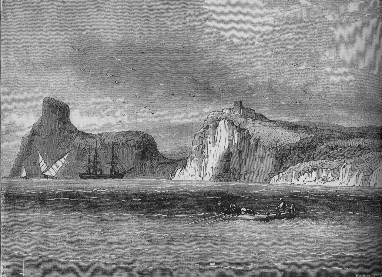 Ingången till Balaclavas hamn, c1880 av Unbekannt