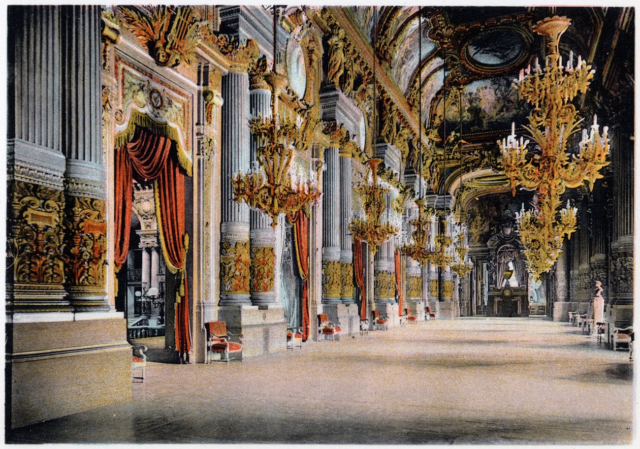 Ingången till Palais Garnier, Paris, c1900 av Unbekannt