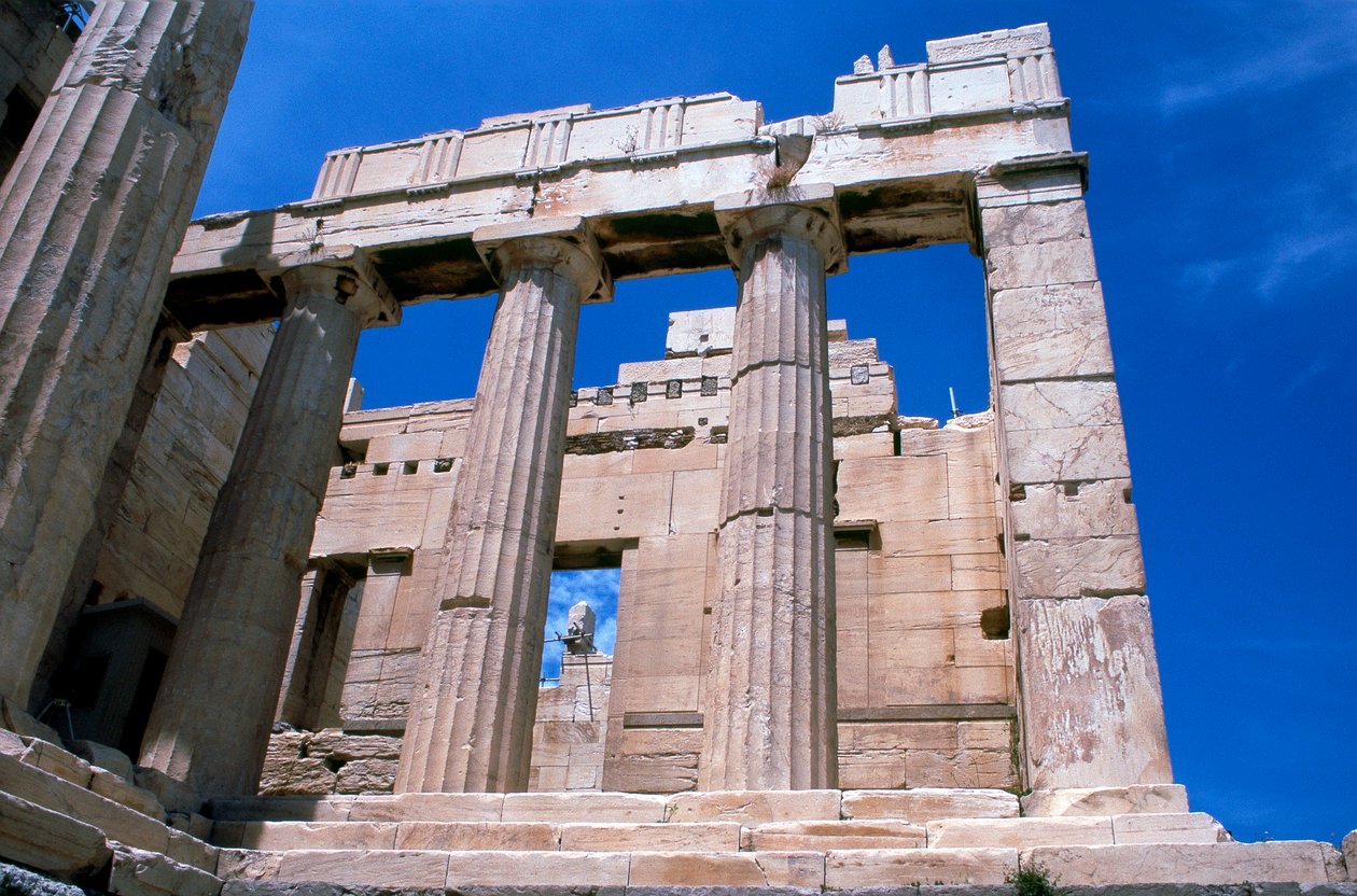 Ingången till Akropolis, Aten, 500-talet f.Kr av Unbekannt