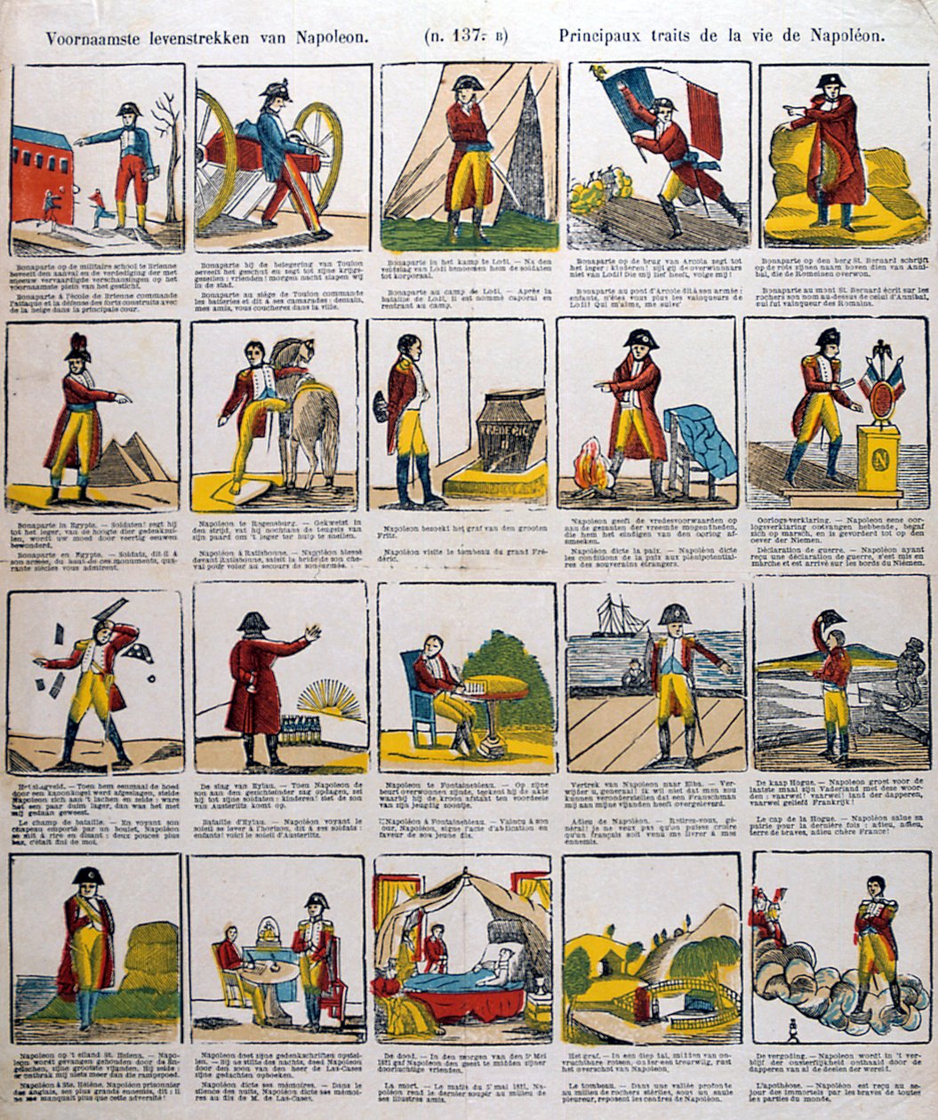 Episoder i livet Napoleon, 1800-talet av Unbekannt