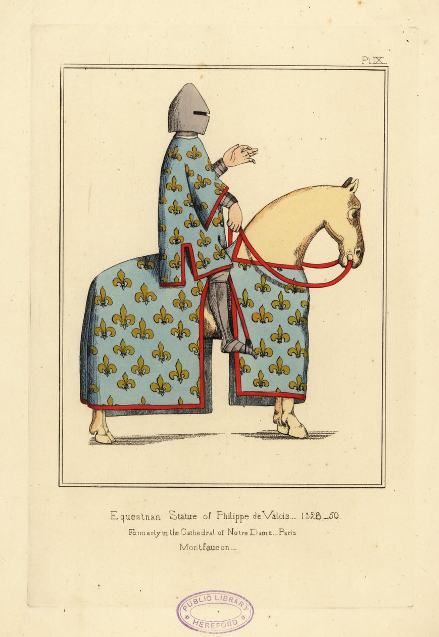 Ridstaty av Philippe VI de Valois, kung av Frankrike av Unbekannt
