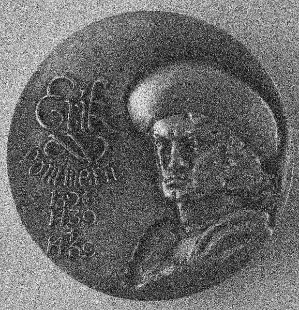 Erik av Pommern 1382-1459. Historisk medalj, 1978 av Unbekannt