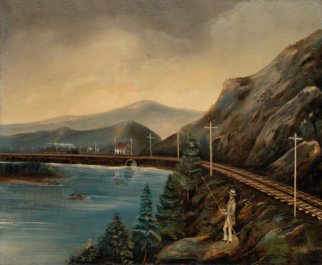 Erie Railroad, 1800-talet. av Unbekannt