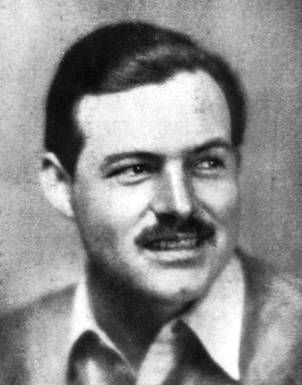Ernest Hemingway 1899-1961, amerikansk författare, tidigt 1900-tal av Unbekannt