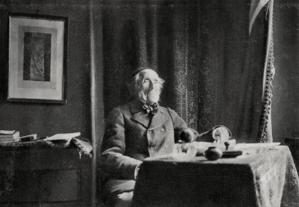 Ernest Legouve, fransk dramatiker, 1887 av Unbekannt