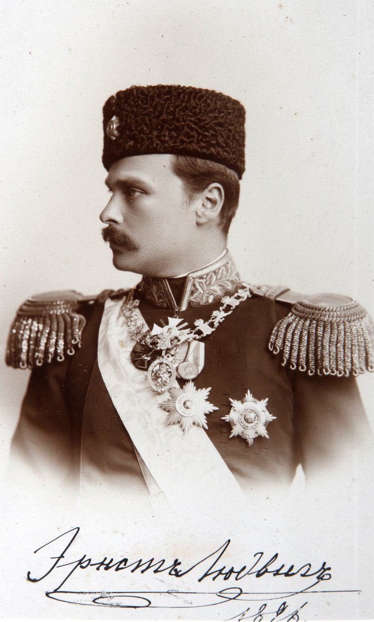 Ernest Louis I, storhertig av Hessen och vid Rhen, 1896. av Unbekannt