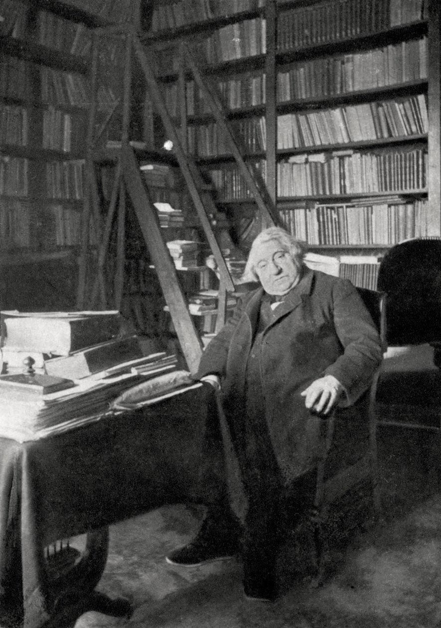 Ernest Renan, fransk filosof och författare, 1890 av Unbekannt