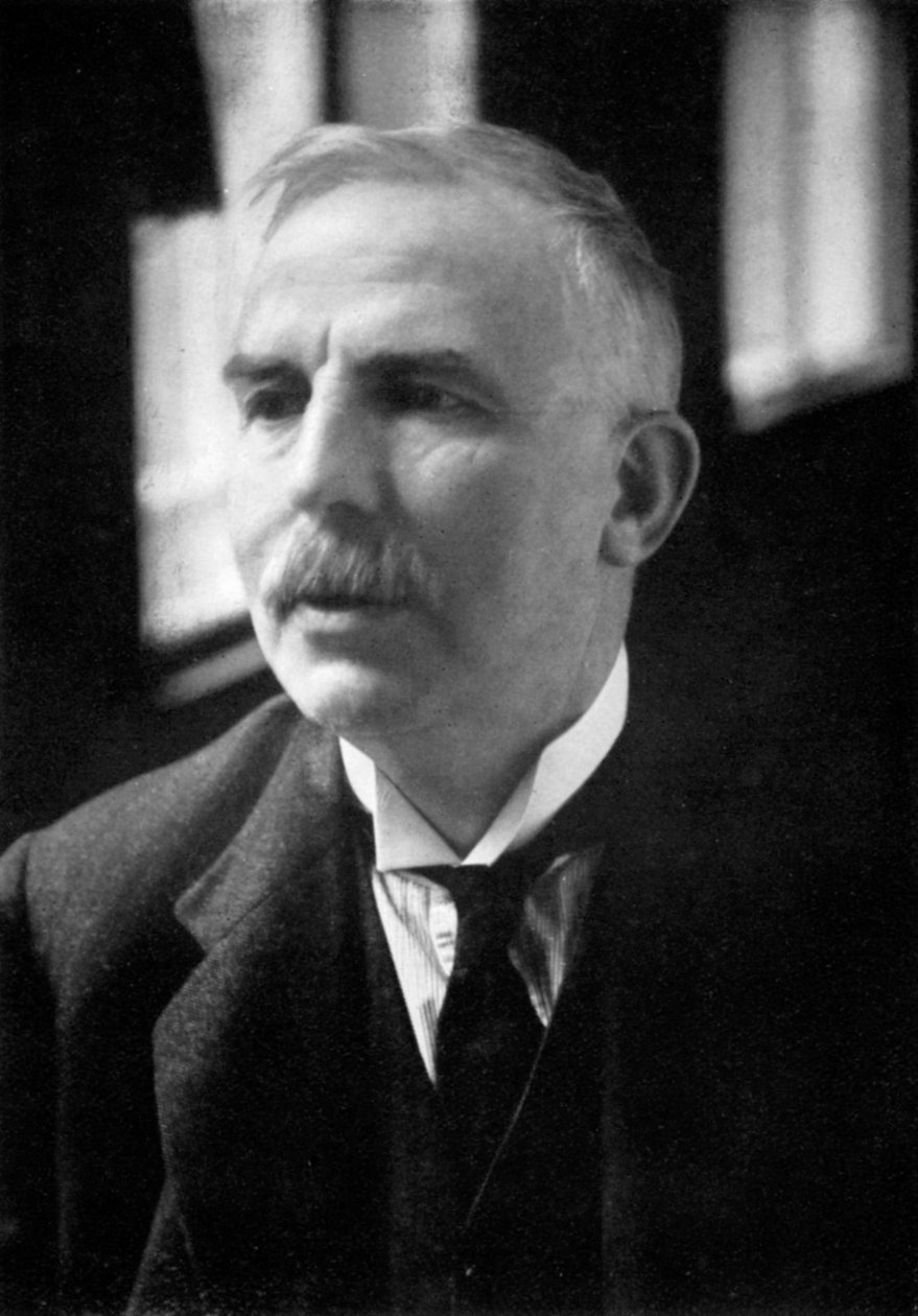 Ernest Rutherford 1871-1937, Nobelprisbelönt atomfysiker, c1908 av Unbekannt