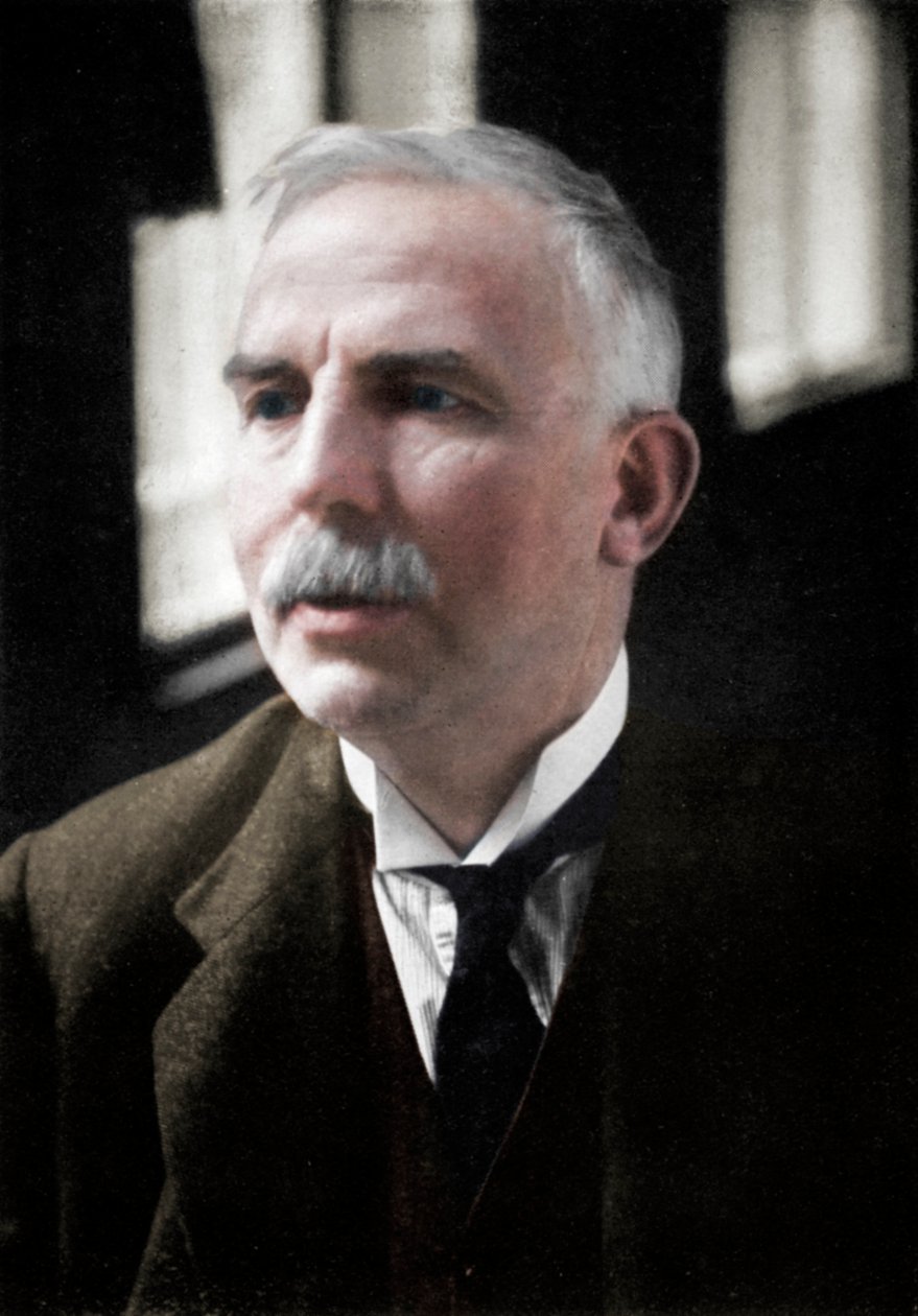 Ernest Rutherford 1871-1937, Nobelprisbelönt atomfysiker, c1908. av Unbekannt