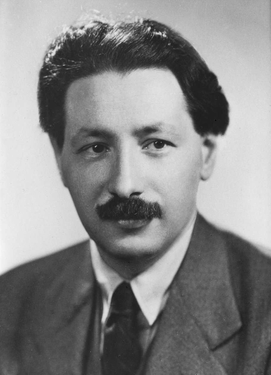 Ernst Boris Chain, tyskfödd brittisk biokemist, c1945 av Unbekannt