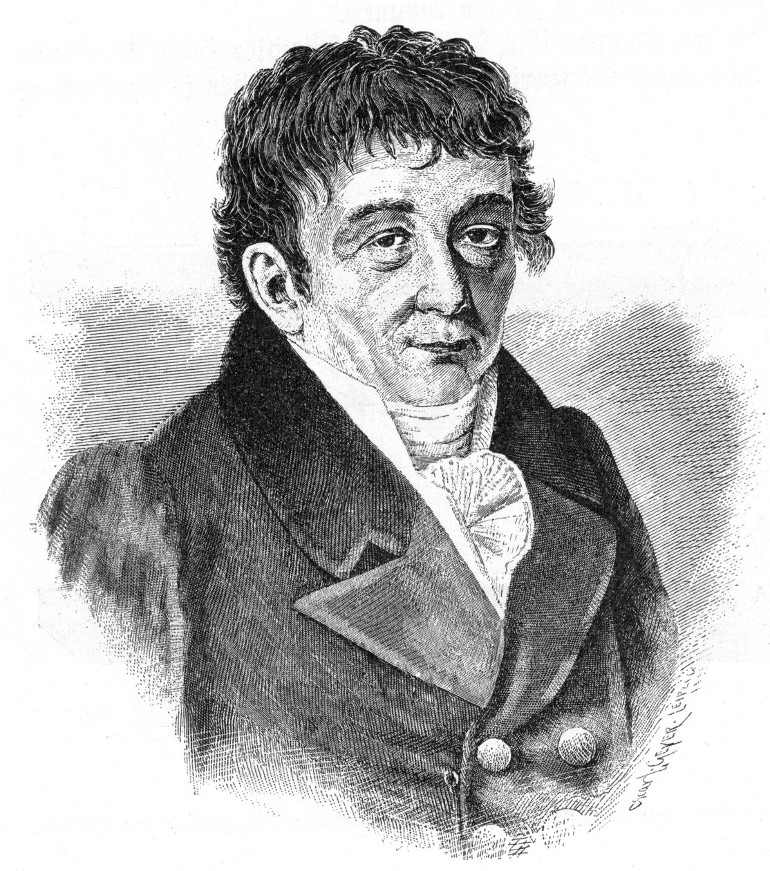 Ernst Florens Friedrich Chladni, tysk fysiker, c1895 av Unbekannt