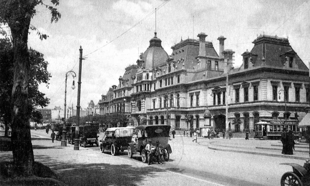 Constitution Station, Buenos Aires, Argentina, c1920-talet av Unbekannt