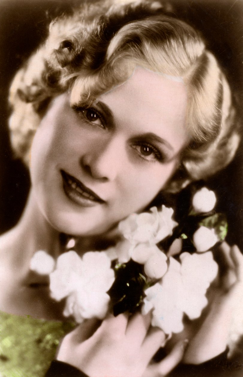 Esther Ralston 1902-1994, amerikansk skådespelerska, 1900-talet av Unbekannt