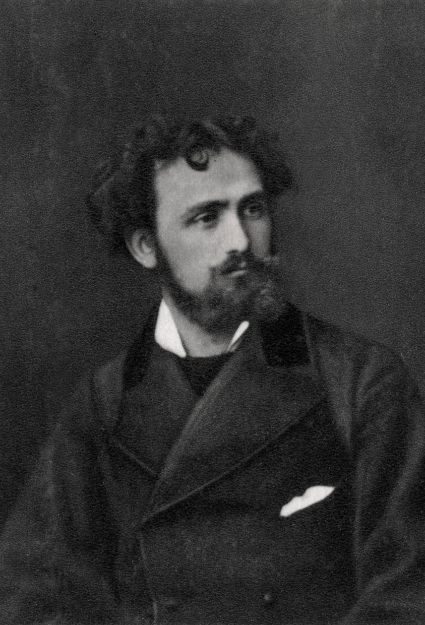 Eugene Delacroix, fransk konstnär, 1854 av Unbekannt