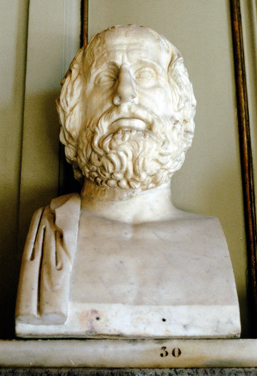 Euripedes, antik grekisk tragedian av Unbekannt