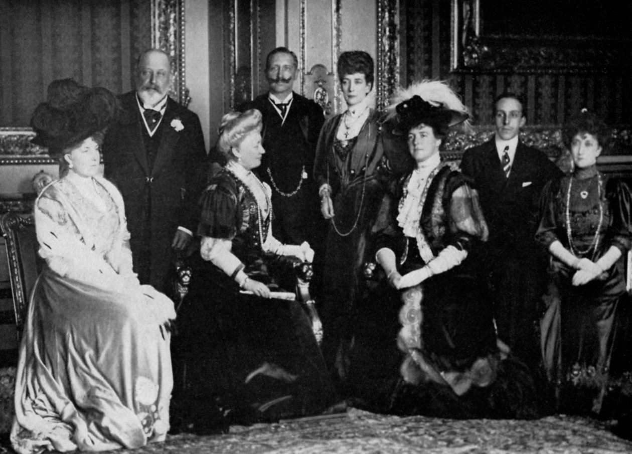 Europeisk kunglighet på Windsor Castle, 17 november 1907 1964 av Unbekannt