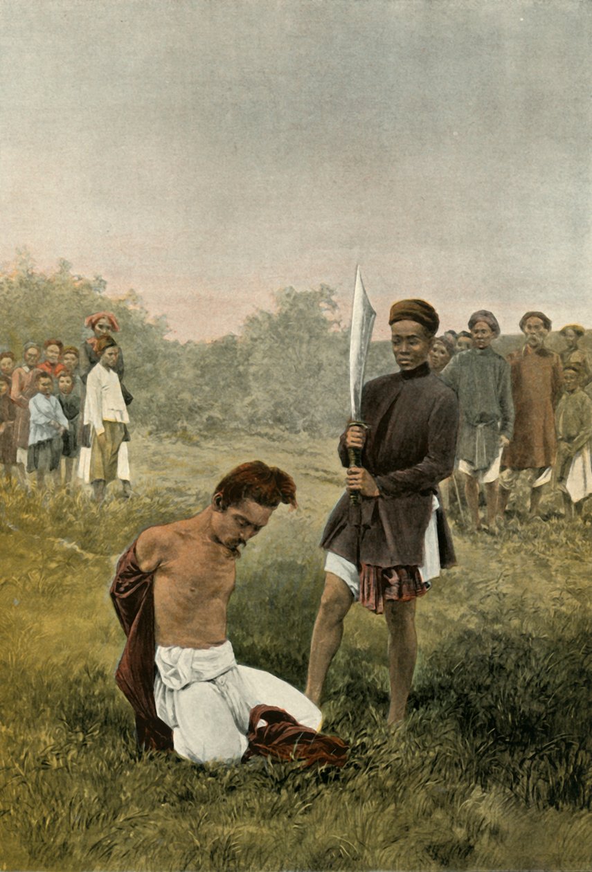 Execution Capitale, dödsstraff, 1900. av Unbekannt