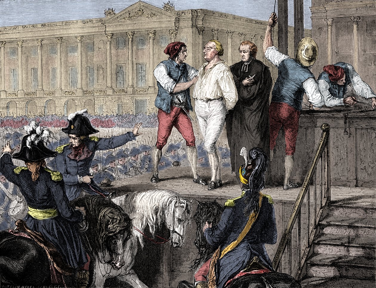 Avrättning av Ludvig XVI av Frankrike, Paris, 21 januari 1793 1882-1884. av Unbekannt