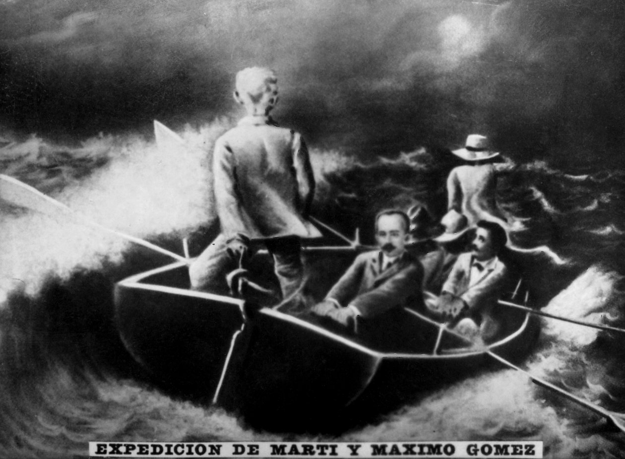 Expedition av Marti och Maximo Gomez, 1895, 1920-talet av Unbekannt