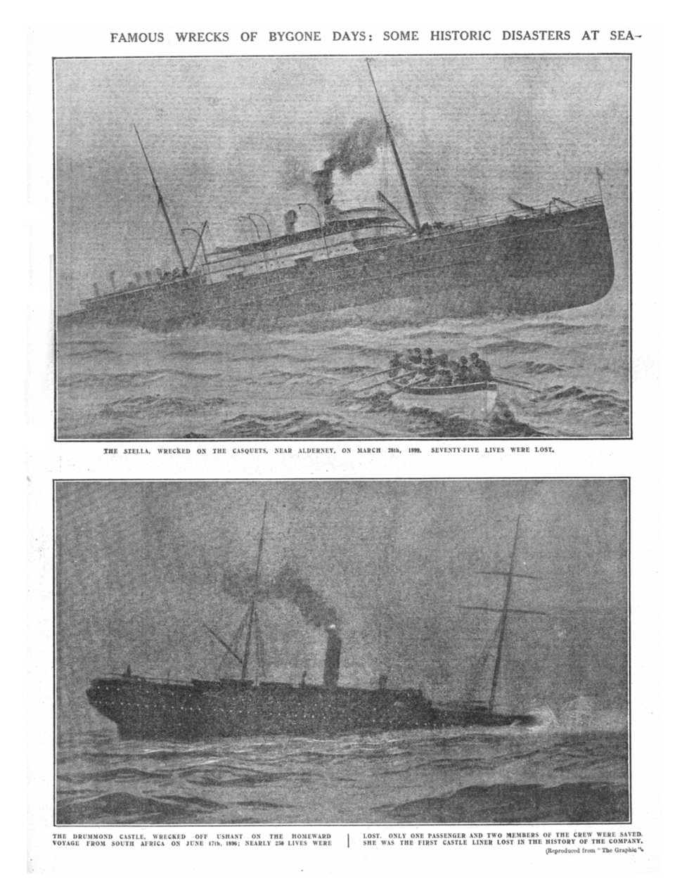 Famous Wrecks of Bygone Days: Some Historic Disasters at Sea, 20 april 1912. av Unbekannt
