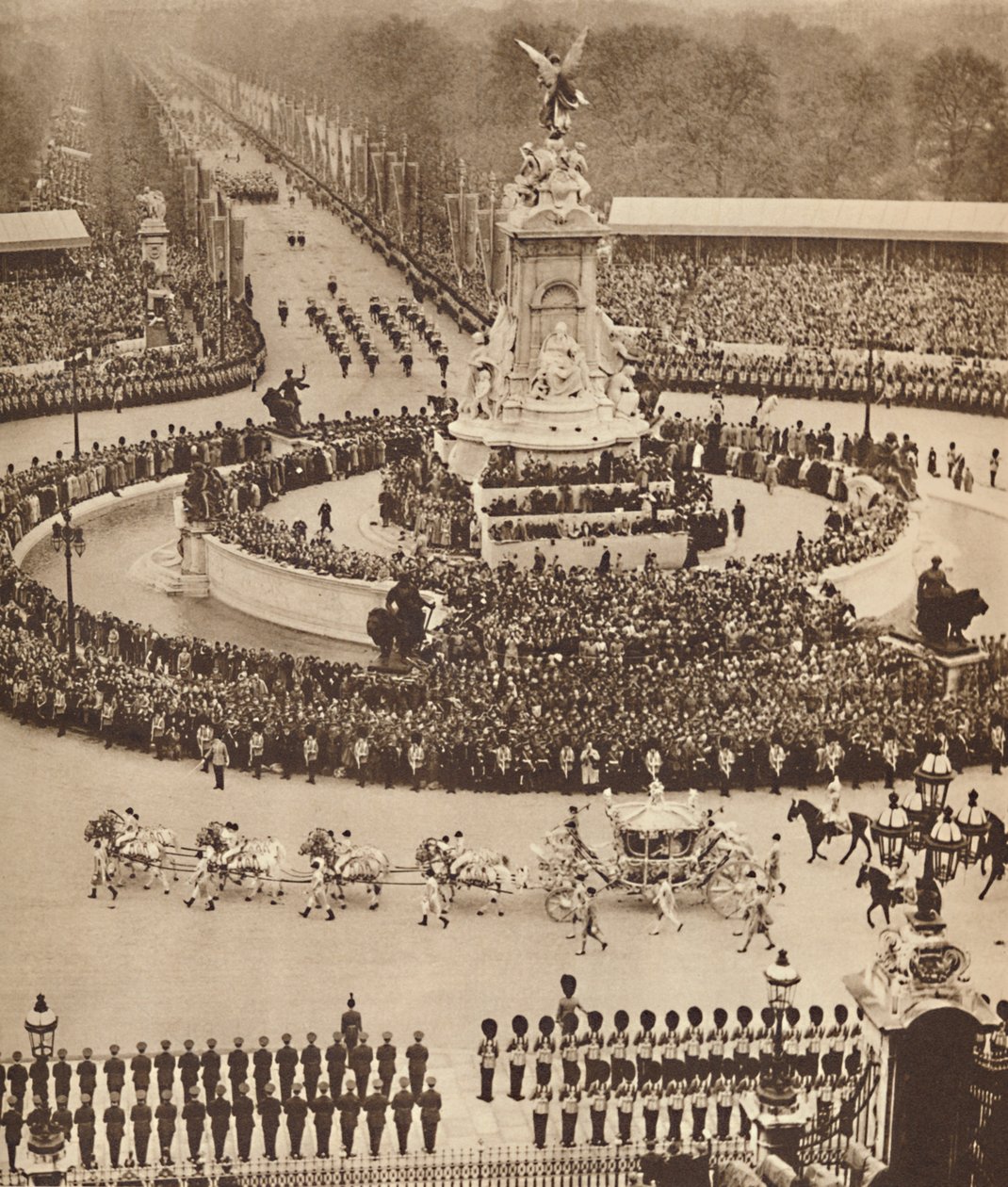 Fanfar av trumpeter, trumman, 12 maj 1937 av Unbekannt