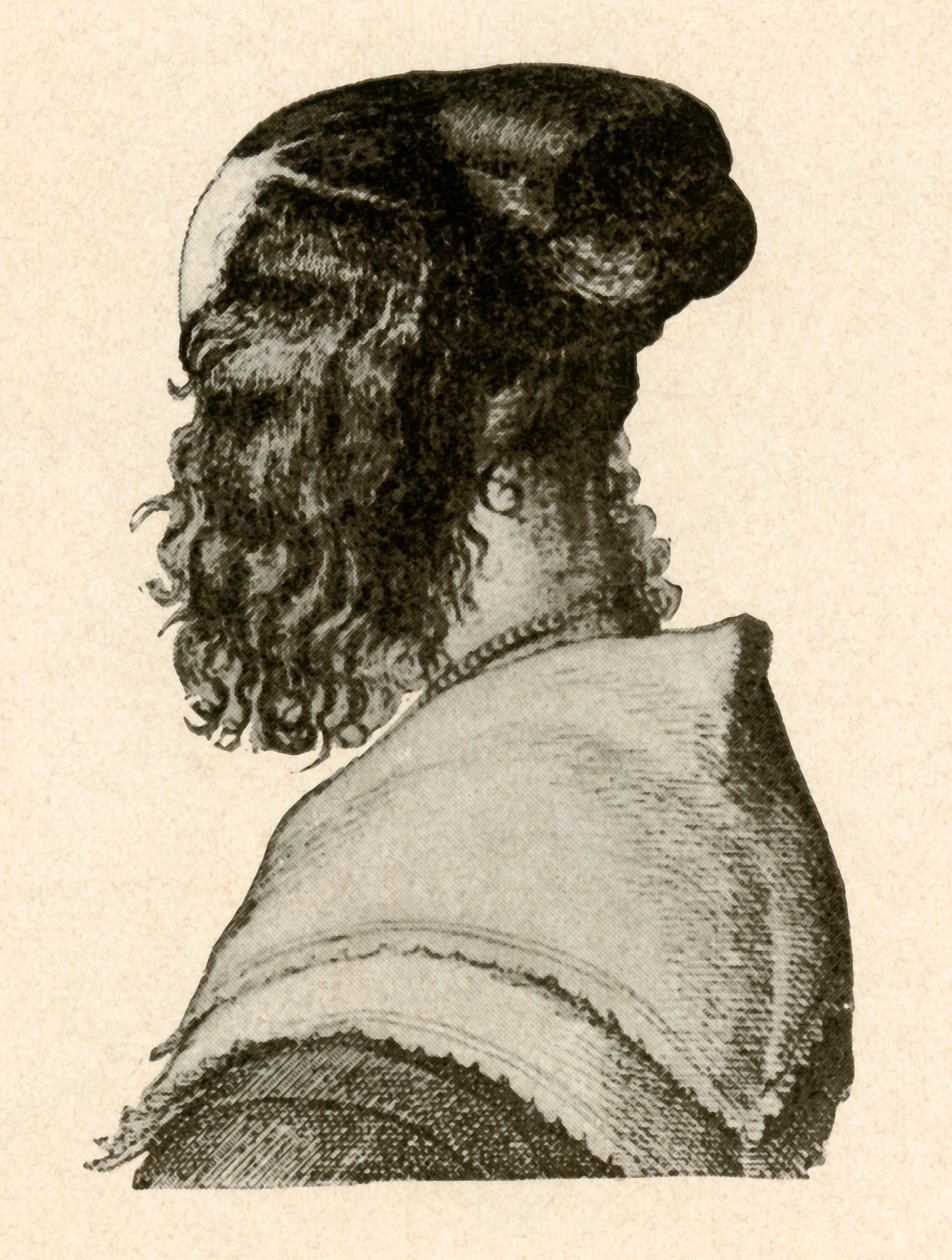 Fashionabla frisörstilar, regerar Charles I och II, c1620-1680, 1937. av Unbekannt