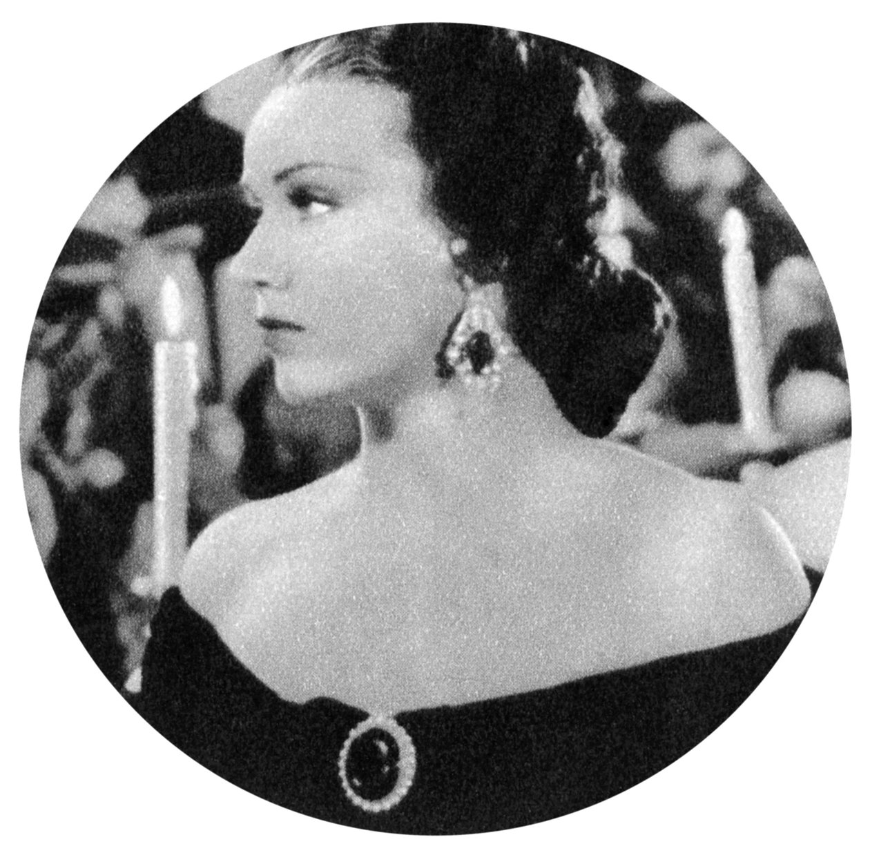Fay Wray, kanadensiskfödd amerikansk filmskådespelerska, 1934-1935 av Unbekannt