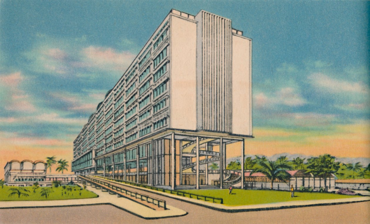 Federal Building i Civic Center, Barranquilla, c1940-talet av Unbekannt