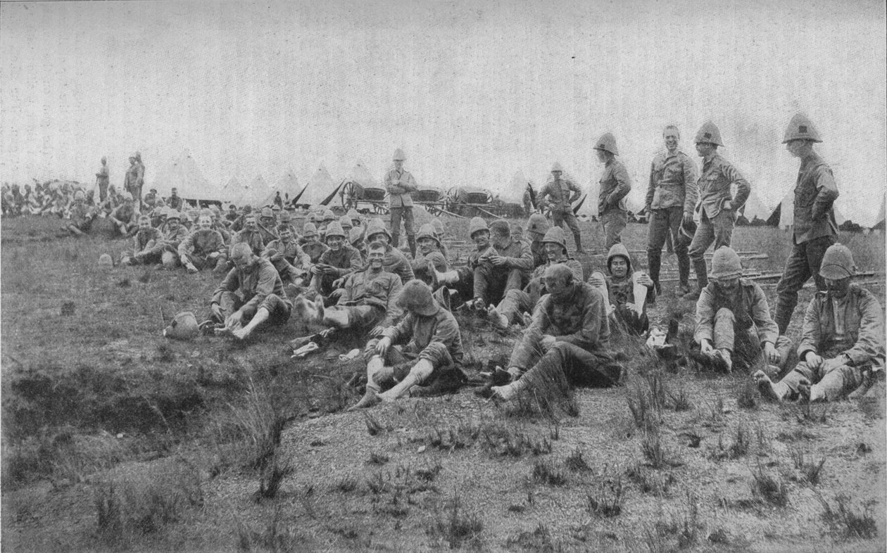 Fotinspektion i Estcourt, 1902 av Unbekannt