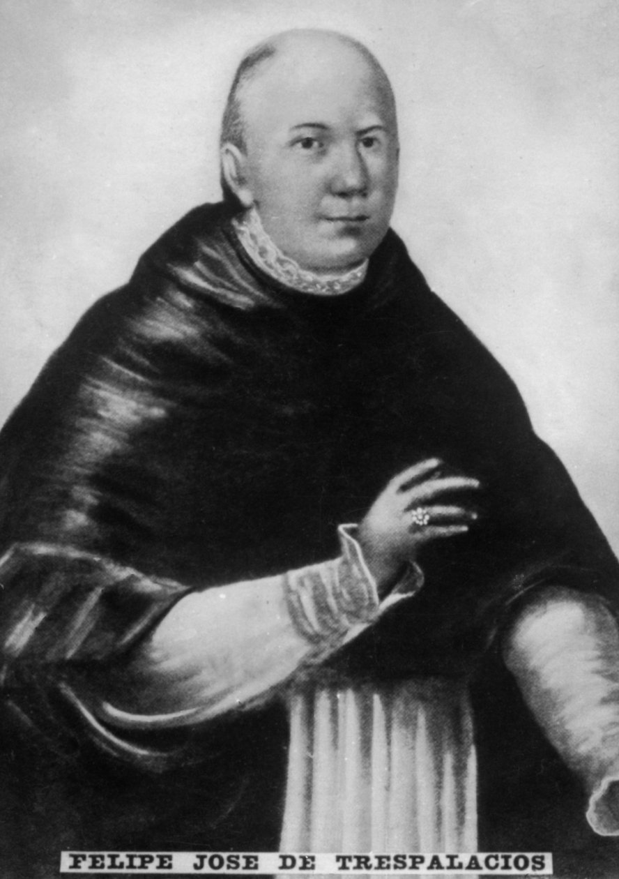 Felipe Jose de Trespalacios 1722-1799, förste biskop av Havanna, Kuba, c1910 av Unbekannt