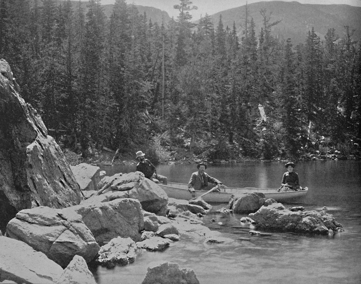 Fen Lake, nära Georgetown, Colorado, c1897. av Unbekannt