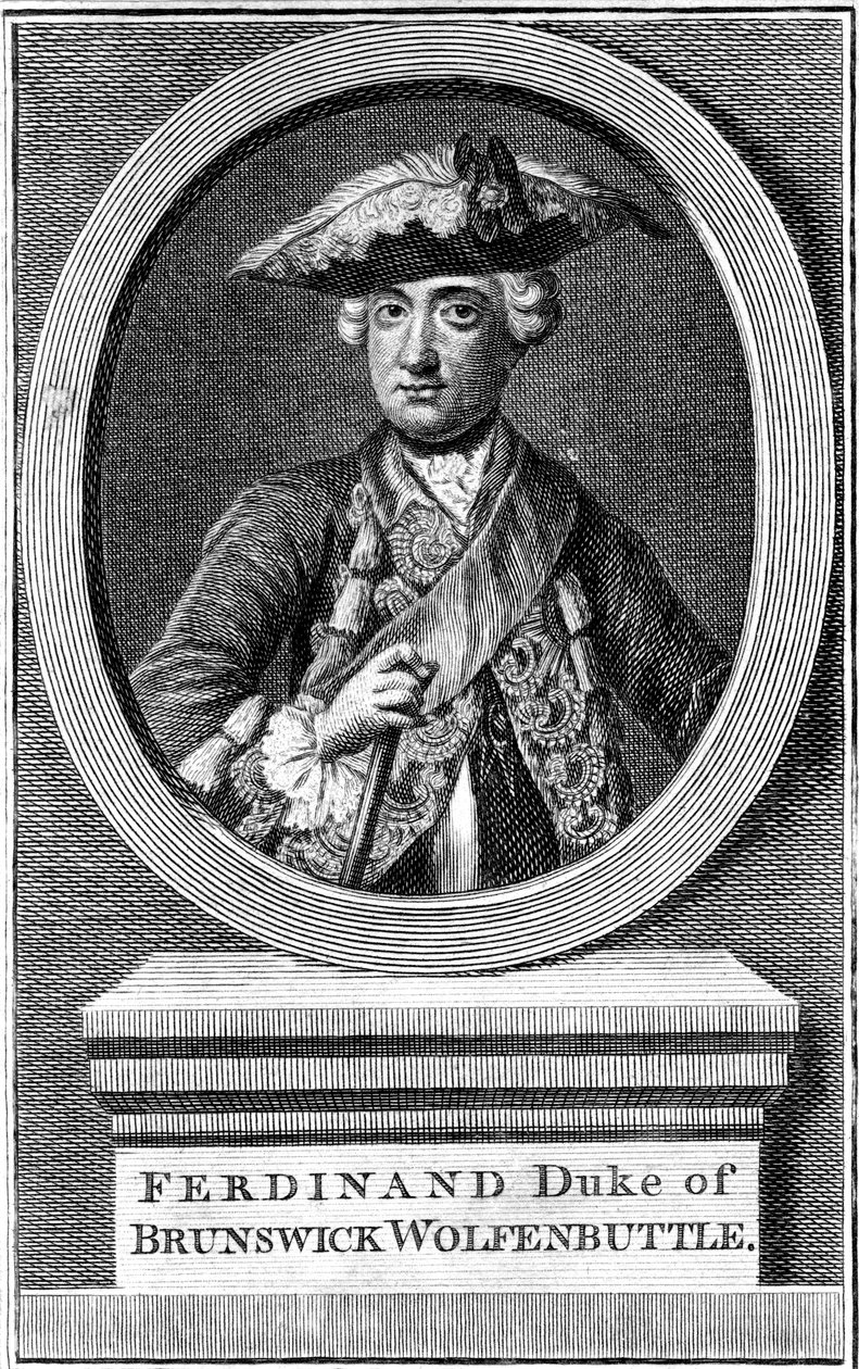 Ferdinand, hertig av Brunswick, 1800-talet. av Unbekannt