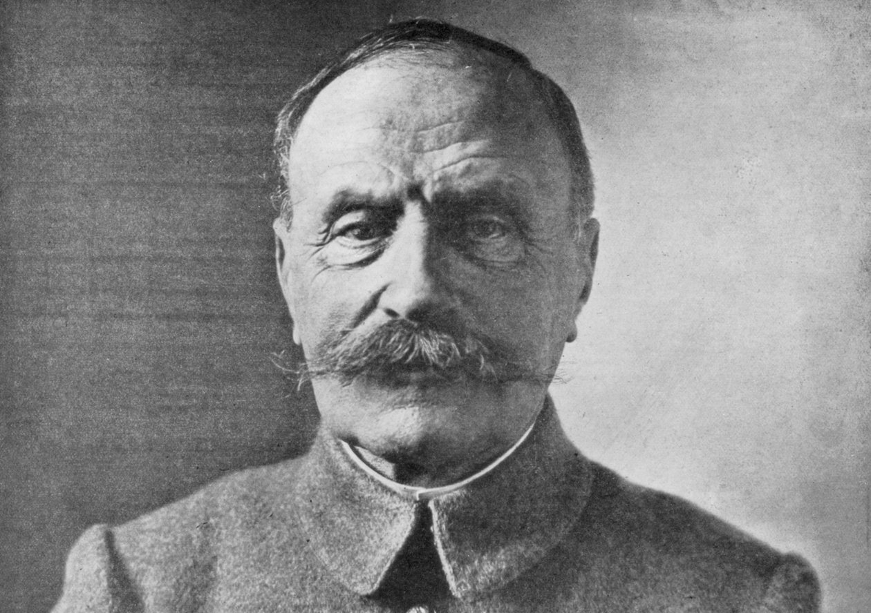 Ferdinand Foch, fransk general och allierad överbefälhavare i första världskriget, 26 mars 1918 av Unbekannt