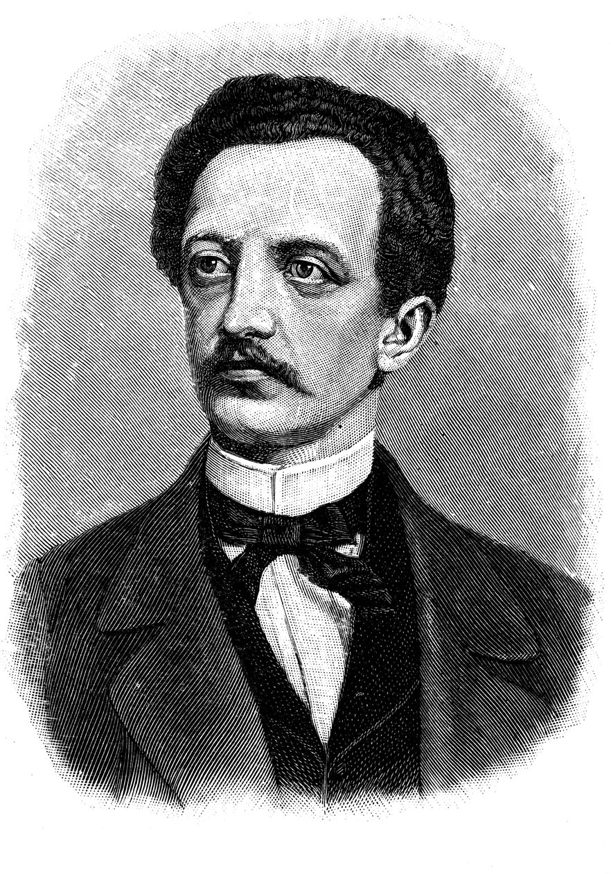 Ferdinand Lasalle, tysk socialdemokrat från 1800-talet av Unbekannt