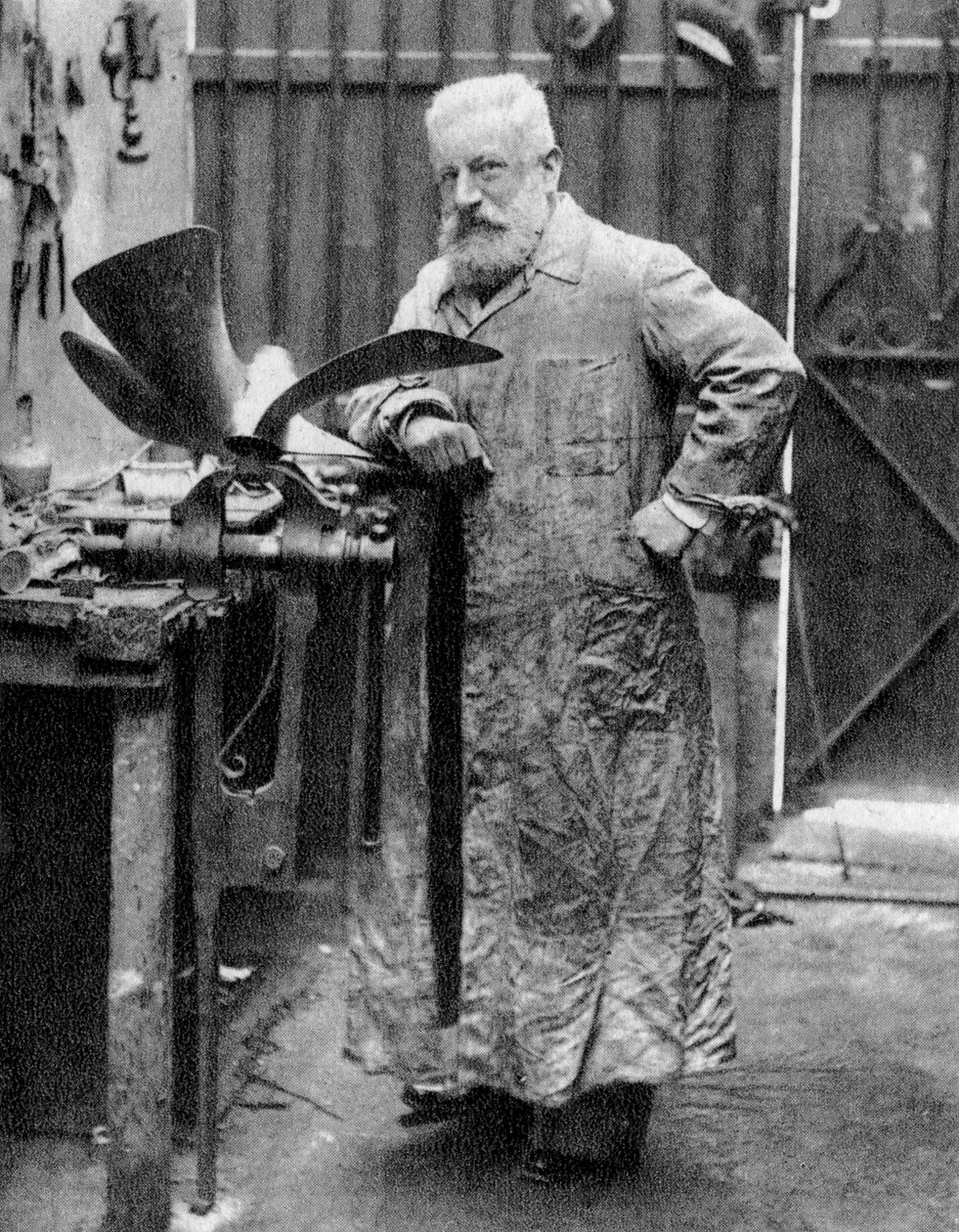Fernand Forest, fransk uppfinnare, 1888 av Unbekannt