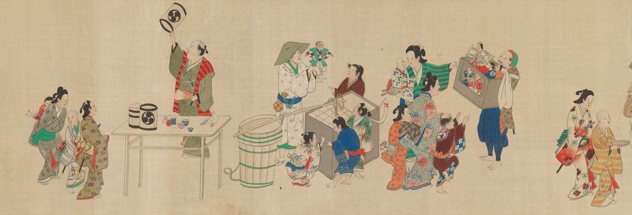 Festivalscener, 1700-tal. av Unbekannt