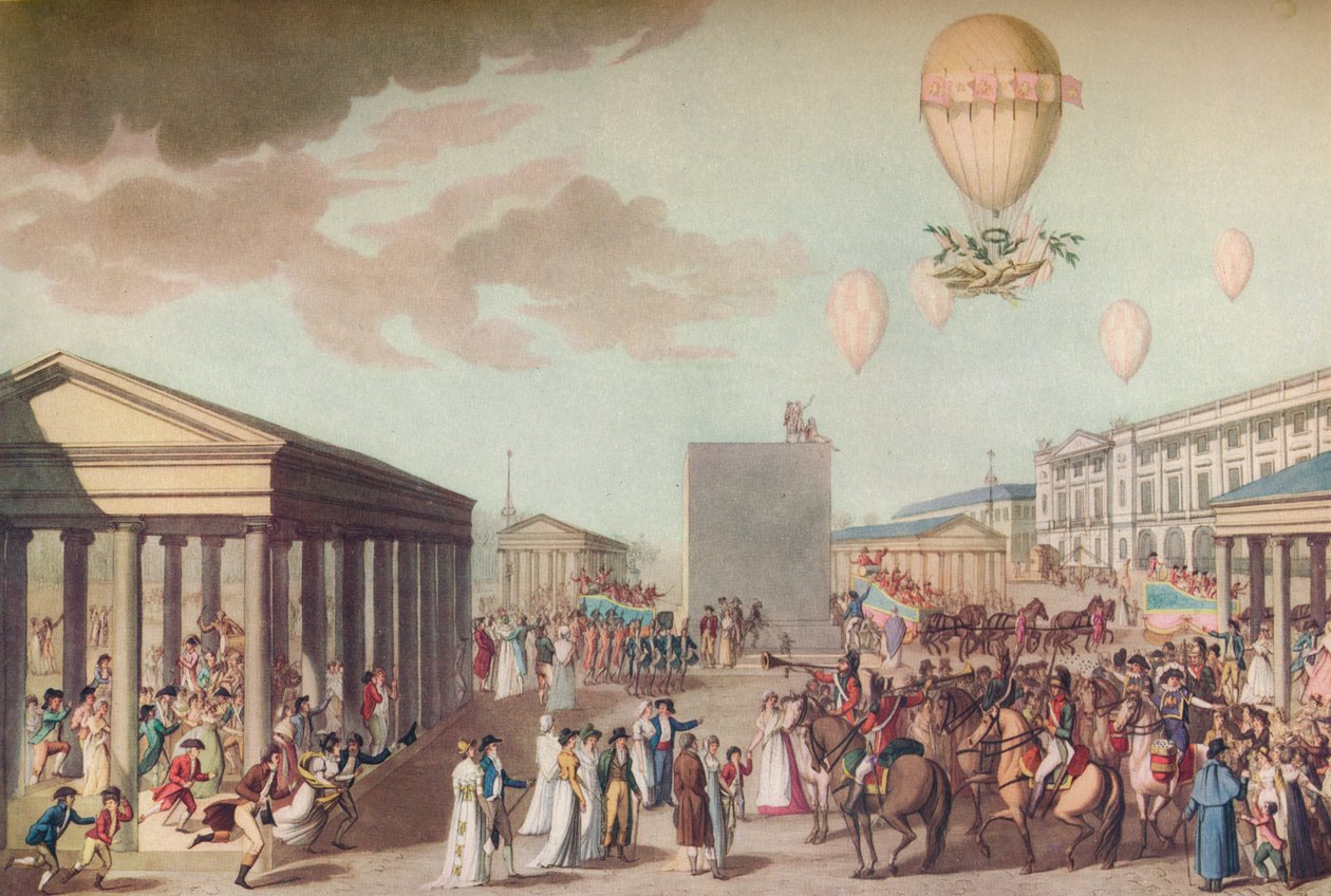 Högtiden för kröning och kröning av deras kejserliga majestät, 1804, 1920. av Unbekannt