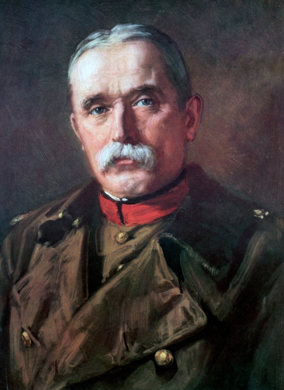 Fältmarskalk John French, 1:e earl av Ypres, brittisk fältmarskalk, 1926 av Unbekannt