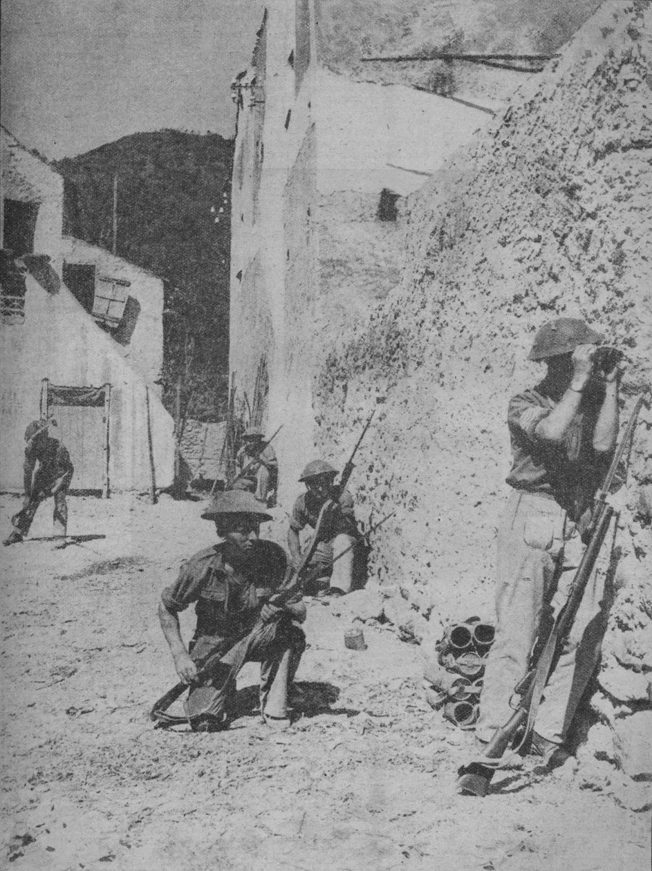Femte arméns patrull, 1943-44 av Unbekannt