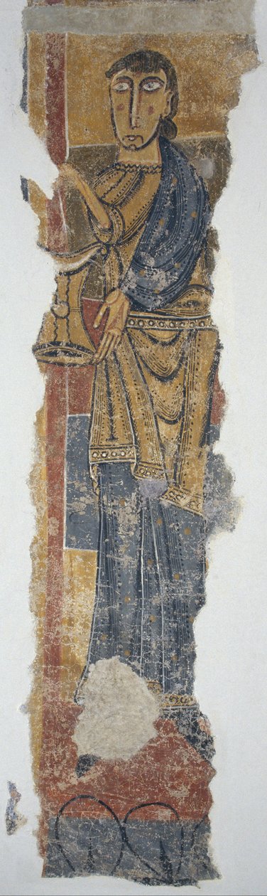 Figur med vas från Santa Maria de Taüll av Unbekannt