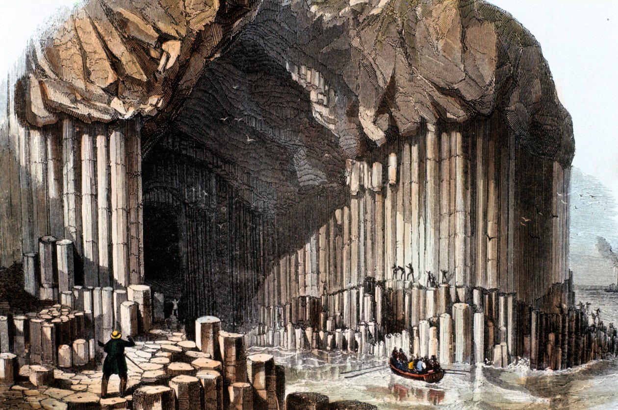 Fingals grotta, 1849 av Unbekannt