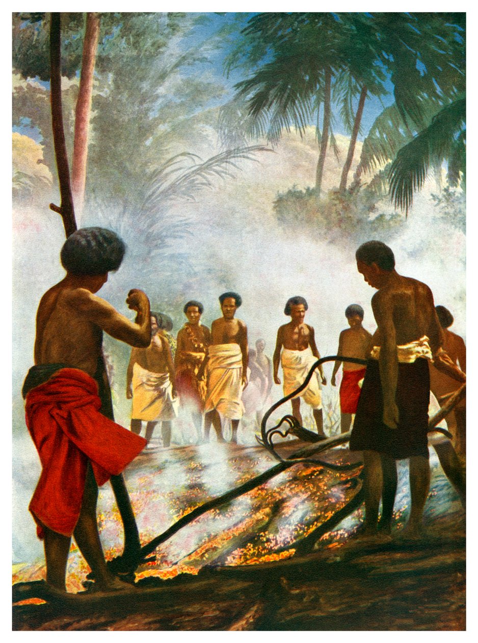 Brandvandring i Fiji, 1920 av Unbekannt