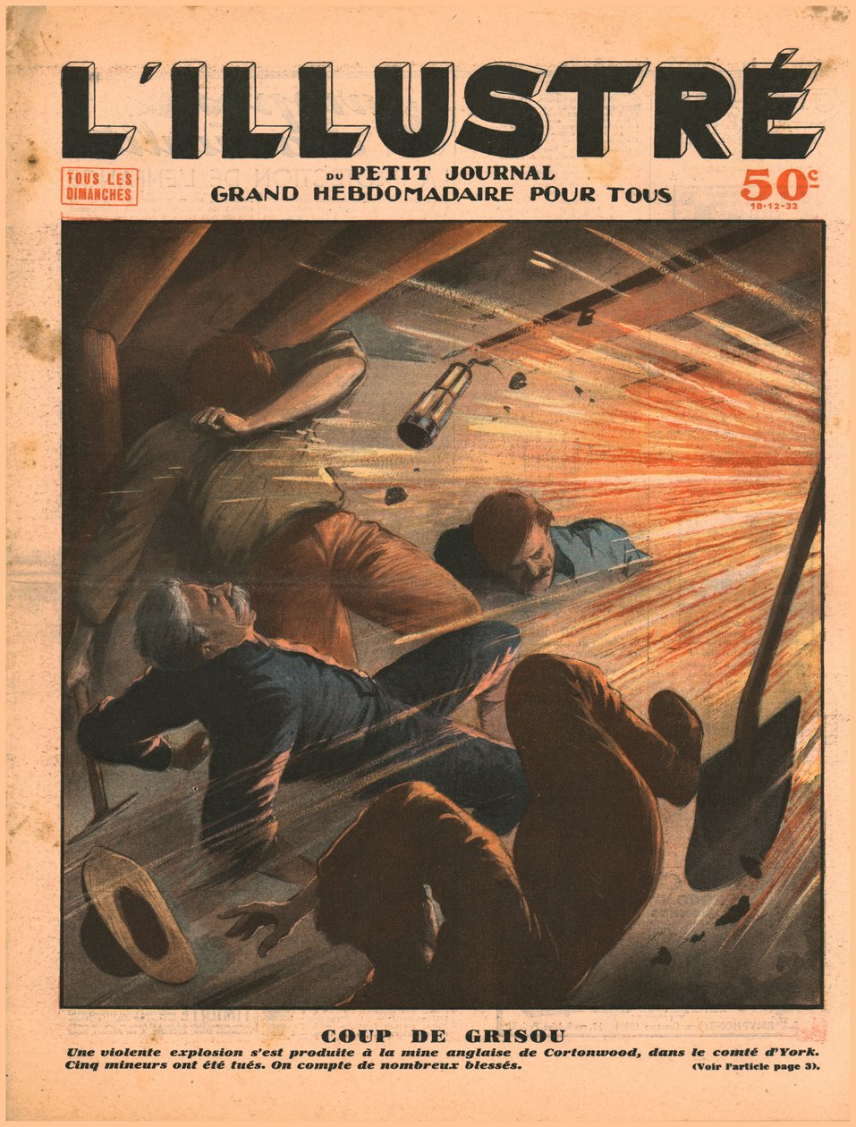 Brandgasexplosion, 1932. av Unbekannt