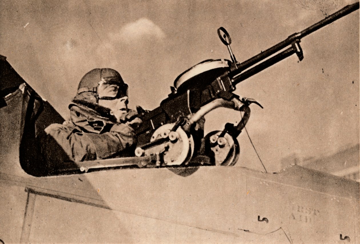 Skjutövning vid Drogue Towed Target, 1940 av Unbekannt