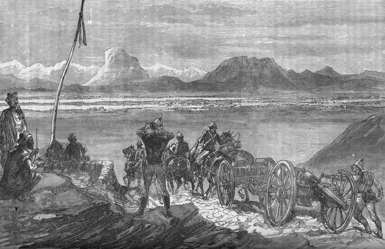 Första anblicken av Candahar, c1880 av Unbekannt