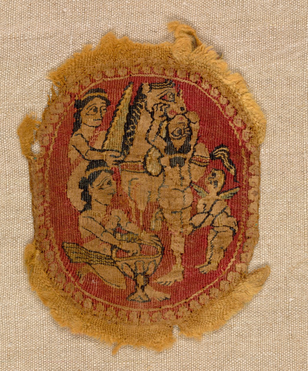 Fem runda Segmenta, 650 - 750. av Unbekannt